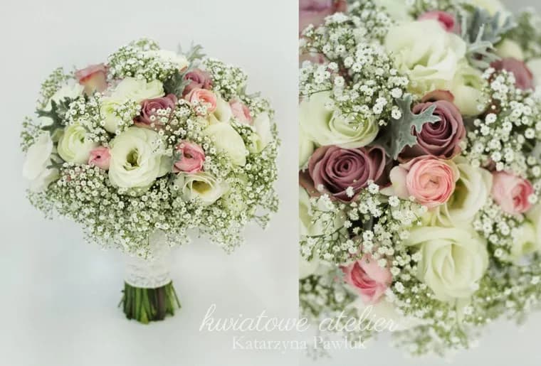 Jak dobrać idealny bukiet do koronkowej sukni ślubnej? Porady i inspiracje