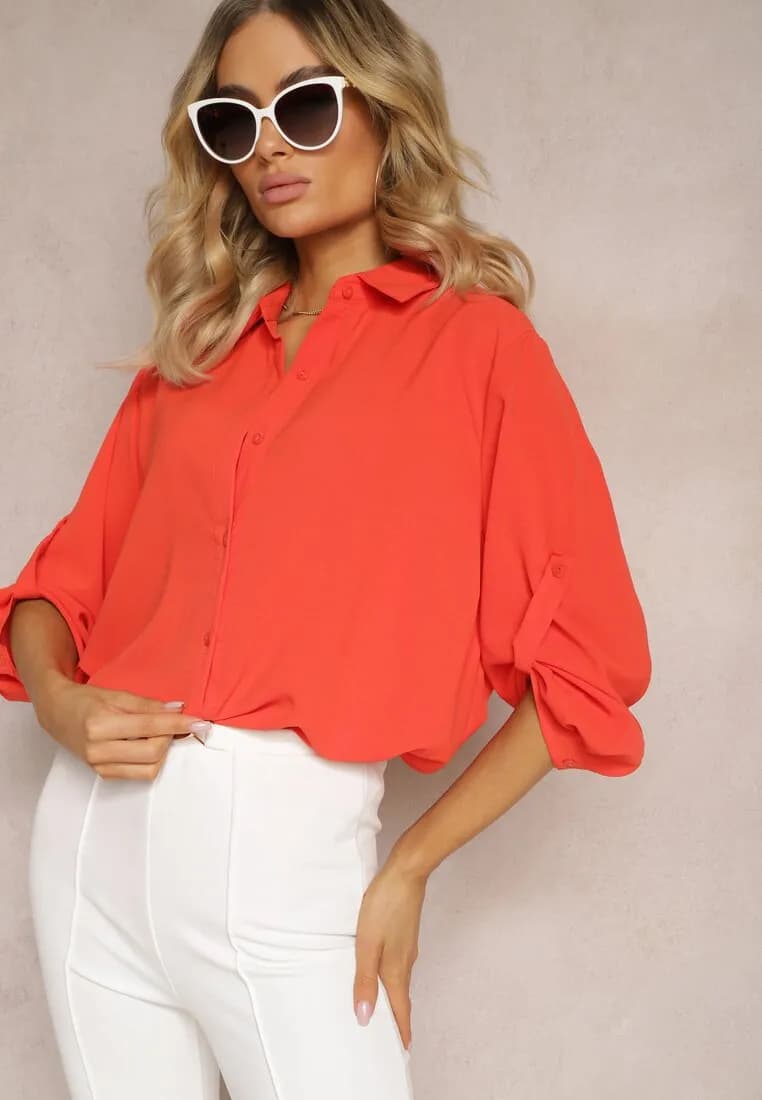 Modne stylizacje z pomarańczową koszulą: Unikaj wpadek i zachwyć wszystkich!