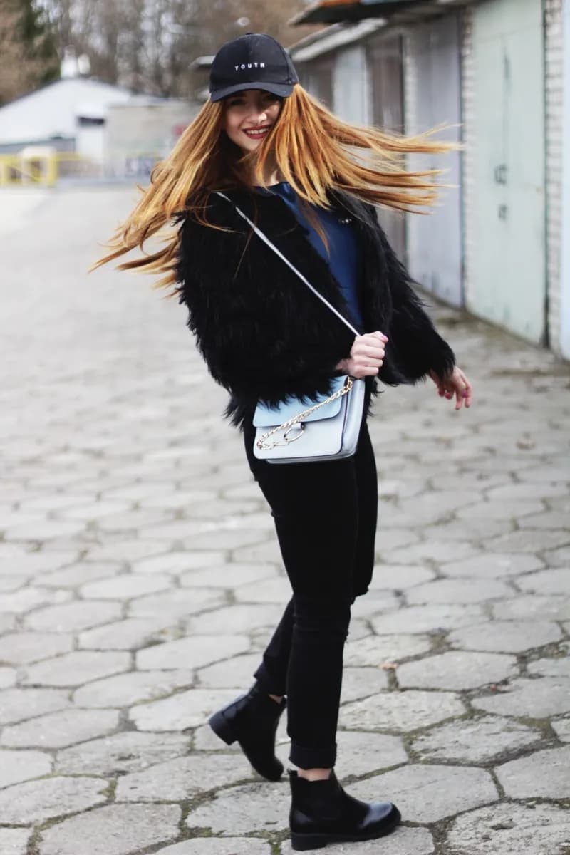 Czarne futerko: stylowe połączenia, które zachwycą i podkreślą twoją sylwetkę