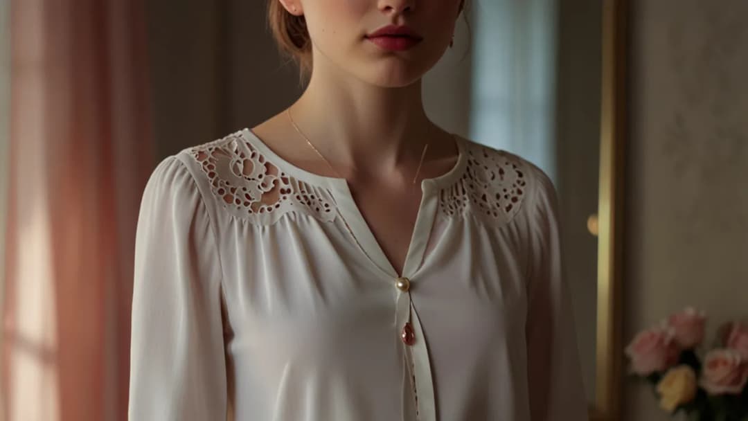 Jak bluzka z łezką na dekolcie podkreśla kobiecość?