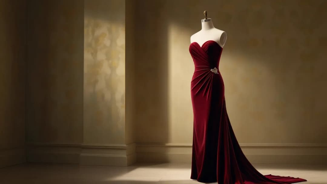 Jak bordowa welurowa sukienka podkreśli Twoją urodę?