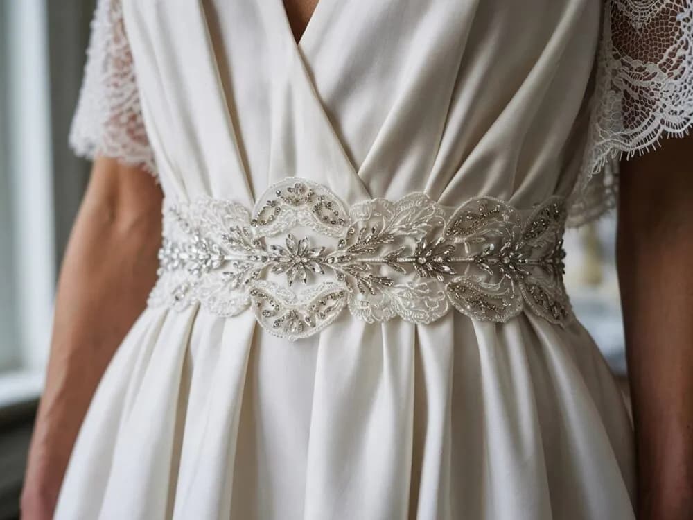 Jak zrobić pas do sukni ślubnej tanio i efektownie – prosty poradnik DIY