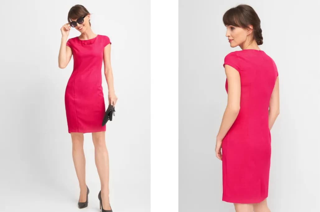 Malinowa sukienka: Rewelacyjne stylizacje, które zachwycą każdego