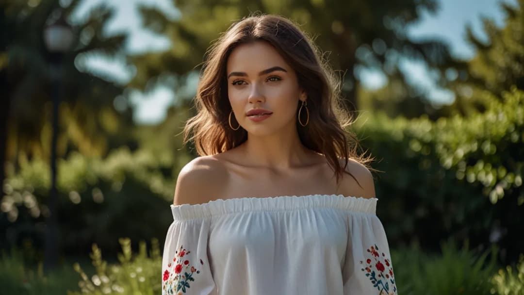 Czemu bluzka hiszpanka z falbanką to hit letnich stylizacji?