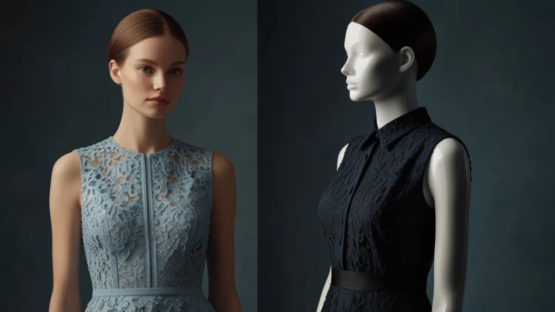 Czy błękitna sukienka to nowa czarna w eleganckiej garderobie?