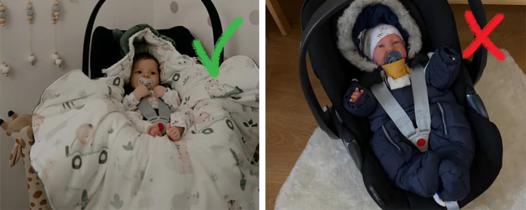 Jak prawidłowo ubrać dziecko do fotelika - wszystko co musisz wiedzieć